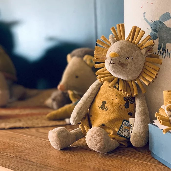 Sous Mon Baobab - Peluche Lion Paprika - Image 4