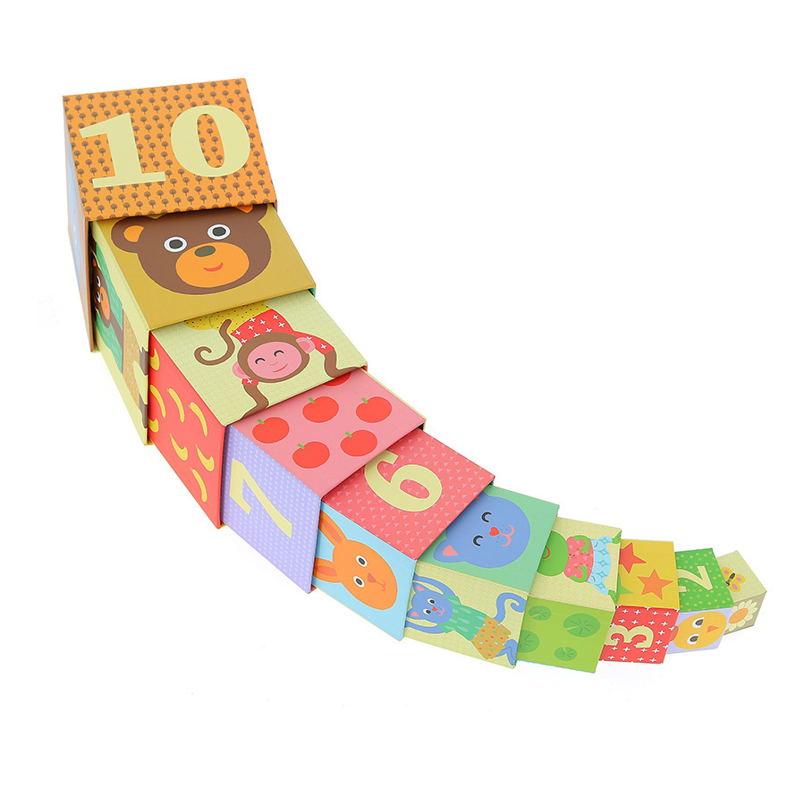 10 Cubes Gigognes - Animaux