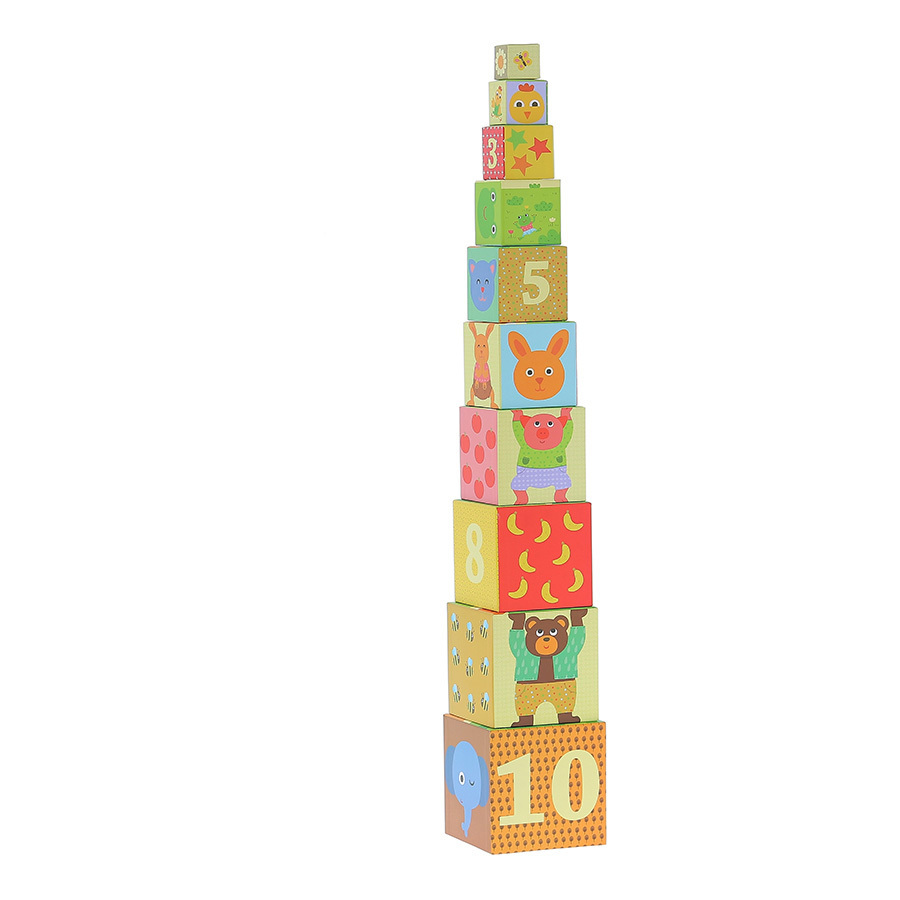 10 Stacking Cubes - Animals - Image 3