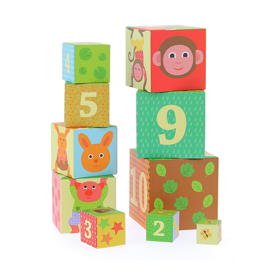 10 Stacking Cubes - Animals - Image 6
