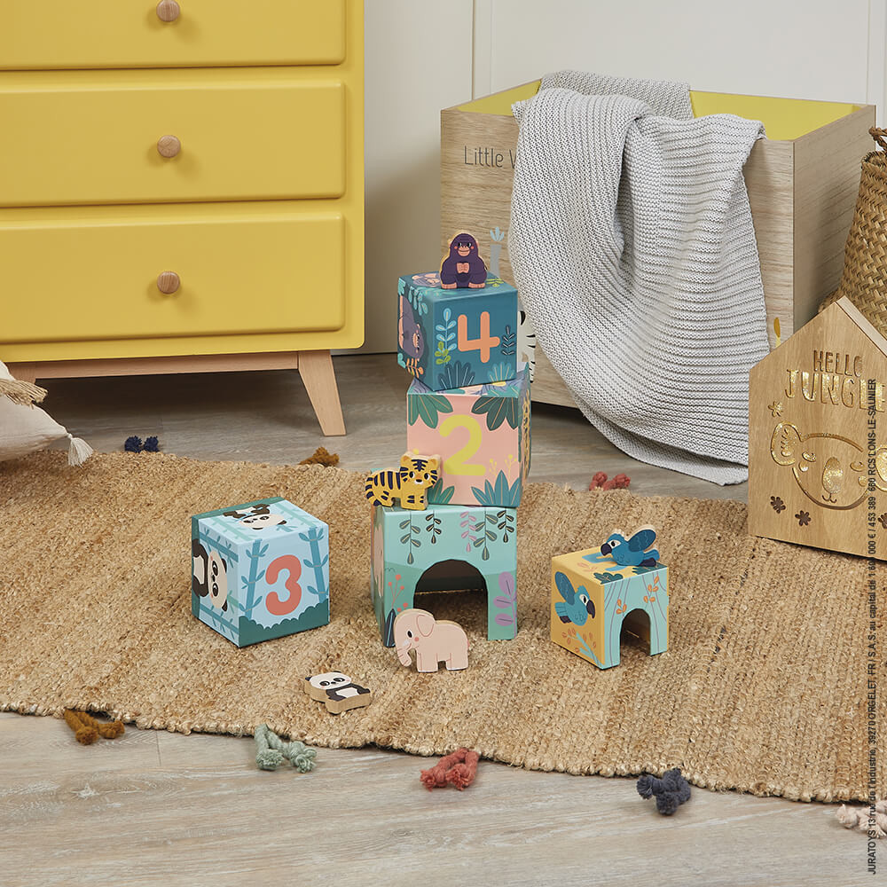 Pyramide en Carton et Figurines en Bois Les Animaux - Partenariat WWF® - Image 5